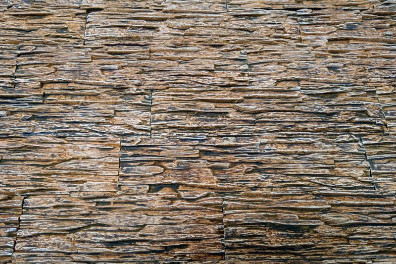 Stone Backsplash Installation detail